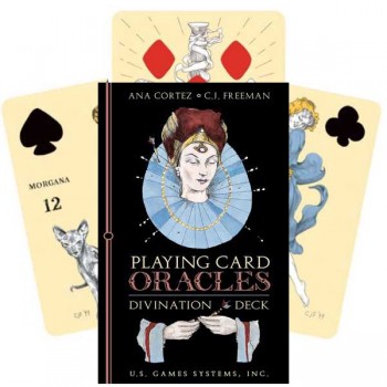 Playing Cards Oracle Divination kortos US Games Systems